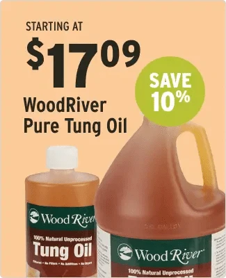 WoodRiver Pure Tung Oil