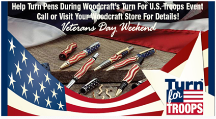 Woodcraft Invites Volunteers to Participate in Annual Turn for Troops National Turn-a-Thon